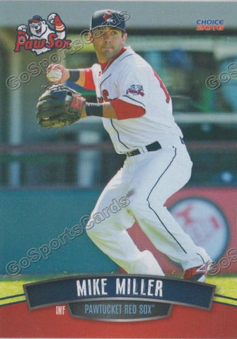2016 Pawtucket Red Sox Mike Miller
