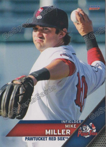 2017 Pawtucket Red Sox Mike Miller