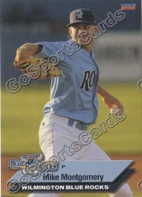 2010 Wilmington Blue Rocks Mike Montgomery