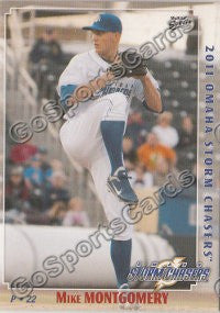 2011 Omaha Storm Chasers Mike Montgomery