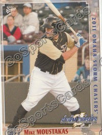 2011 Omaha Storm Chasers Mike Moustakas