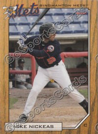 2010 Binghamton Mets Mike Nickeas