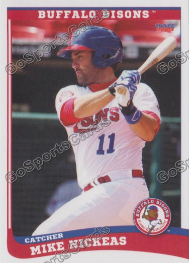 2013 Buffalo Bisons Mike Nickeas