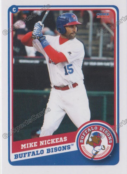 2014 Buffalo Bisons Mike Nickeas