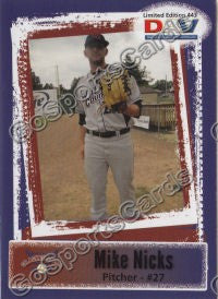 2011 Will County Crackerjacks DAV Mike Nicks