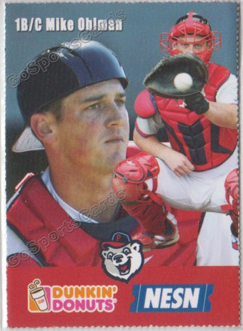 2018 Pawtucket Red Sox Dunkin Donuts SGA Mike Ohlman