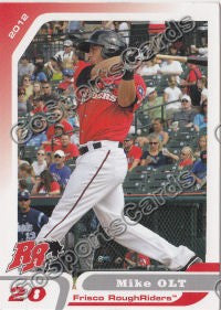 2012 Frisco RoughRiders Mike Olt