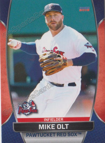 2018 Pawtucket Red Sox Mike Olt