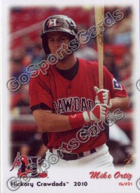 2010 Hickory Crawdads Mike Ortiz