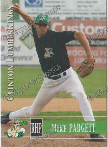 2005 Clinton Lumberkings Mike Padgett