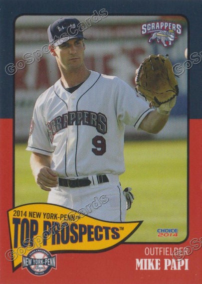 2014 New York Penn League Top Prospect NYPL Mike Papi