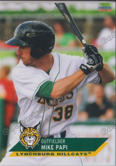 2015 Lynchburg Hillcats Mike Papi