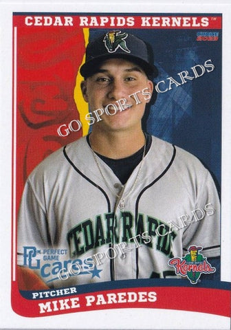 2023 Cedar Rapids Kernels Mike Paredes