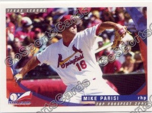 2006 Texas League Top Prospect Mike Parisi