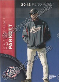2012 Reno Aces Mike Parrott