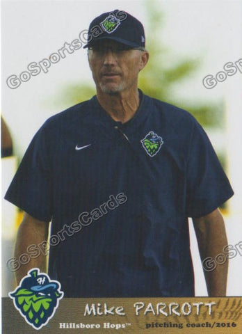 2016 Hillsboro Hops Mike Parrott