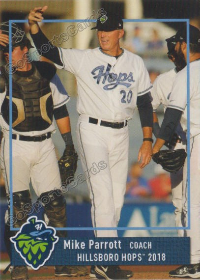 2018 Hillsboro Hops Mike Parrott