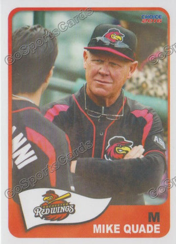 2016 Rochester Red Wings Mike Quade