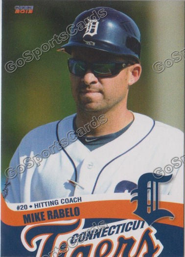 2013 Connecticut Tigers Mike Rabelo