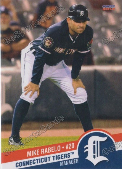 2014 Connecticut Tigers Mike Rabelo