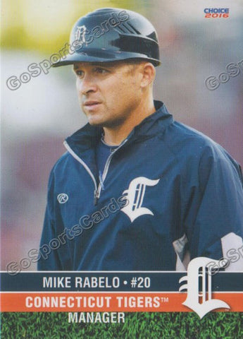 2016 Connecticut Tigers Mike Rabelo