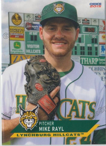 2015 Lynchburg Hillcats Mike Rayl