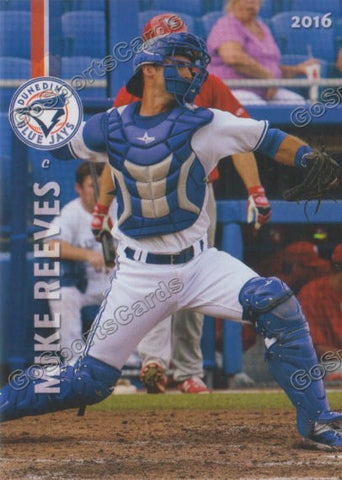 2016 Dunedin Blue Jays Mike Reeves