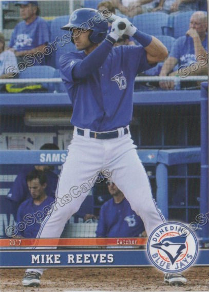 2017 Dunedin Blue Jays Mike Reeves