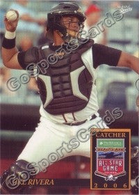 2006 Pacific Coast League All-Star Game Multi-Ad Mike Rivera