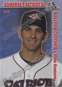 2010 Somerset Patriots Mike Santoro