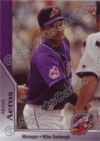 2009 Akron Aeros Mike Sarbaugh