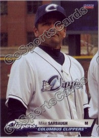 2010 Columbus Clippers Mike Sarbaugh