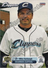 2011 Columbus Clippers Mike Sarbaugh