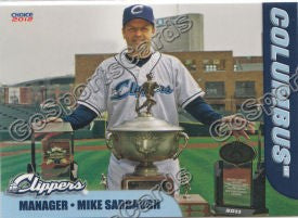 2012 Columbus Clippers Mike Sarbaugh