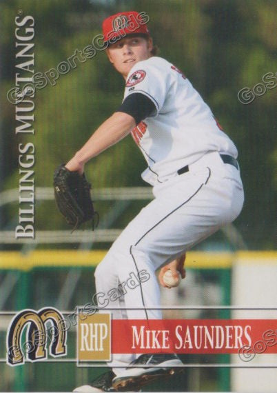 2014 Billings Mustangs Mike Saunders