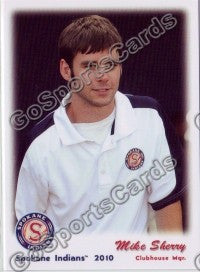 2010 Spokane Indians Mike Sherry