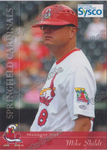 2012 Springfield Cardinals SGA Mike Shildt