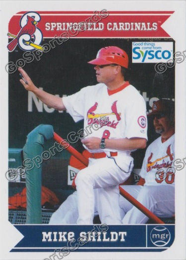 2013 Springfield Cardinals SGA Mike Shildt