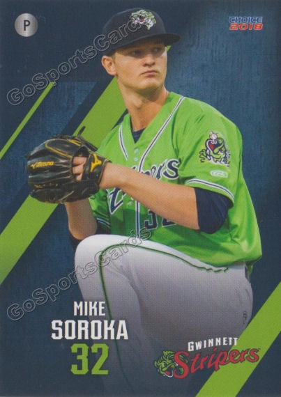2018 Gwinnett Stripers Mike Soroka