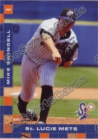 2007 St Lucie Mets Mike Swindell