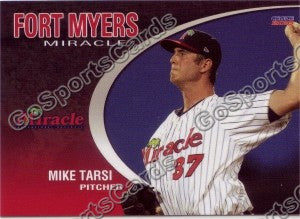 2010 Fort Myers Miracle Mike Tarsi