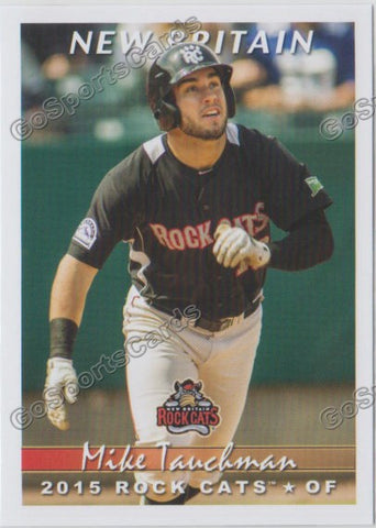 2015 New Britain Rock Cats Mike Tauchman