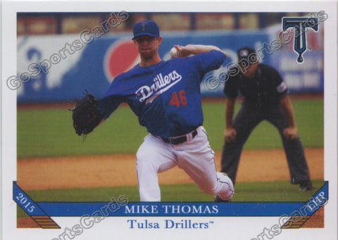 2015 Tulsa Drillers Mike Thomas