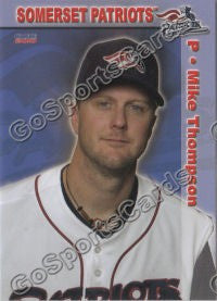 2010 Somerset Patriots Mike Thompson