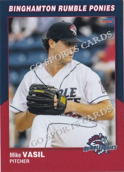 2023 Binghamton Rumble Ponies Mike Vasil