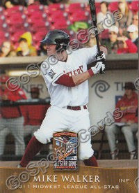 2011 MidWest League All Star West Mike Walker