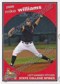 2009 State College Spikes Mike Williams