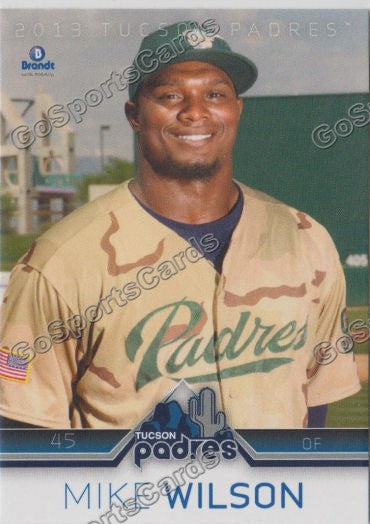 2013 Tucson Padres Mike Wilson