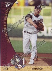 2003 Sacramento River Cats Multi-Ad Mike Wood