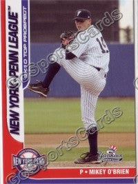 2010 New York Penn League Top Prospects Michael Mikey O'Brien